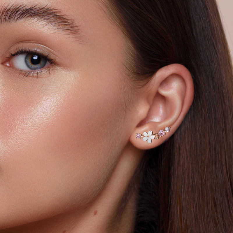 Boucles d'oreilles Roselia
