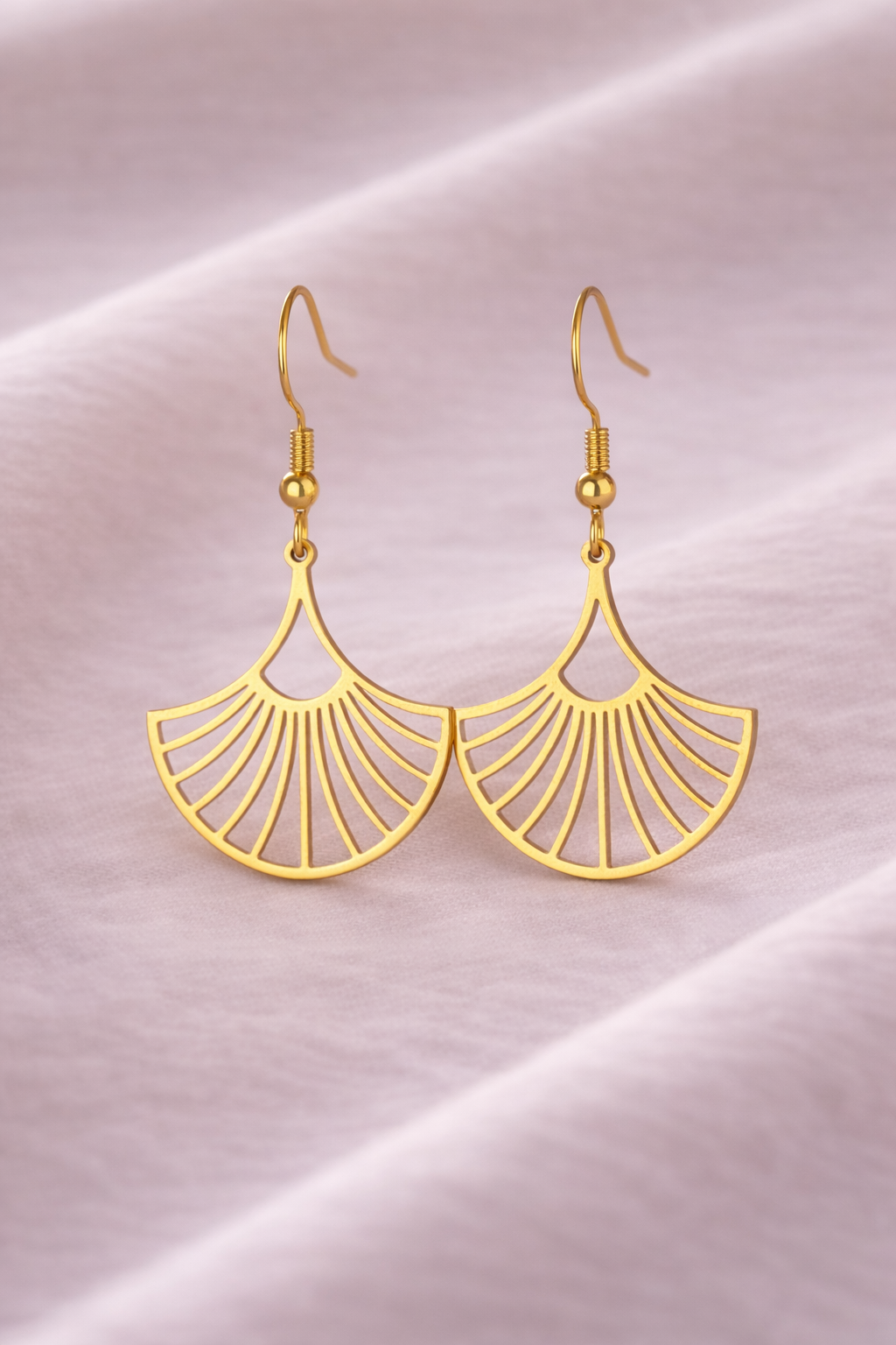 Boucles d'oreilles Éventail – Image 2